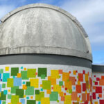 St Andrews Observatory in colourful squares